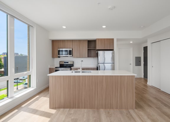 The Warren Apartments Kitchen