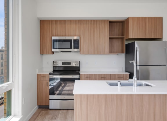 The Warren Apartments Kitchen