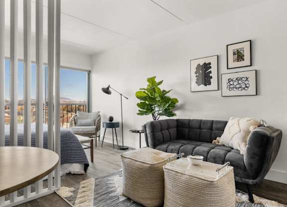 The Franklin Model Living Area