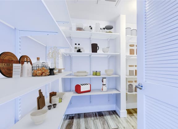 The Mercer Apartments Penthouse Pantry