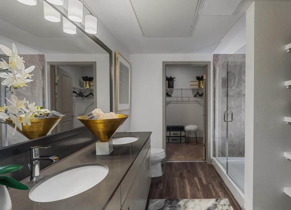 TriVista on Speer Model Bathroom
