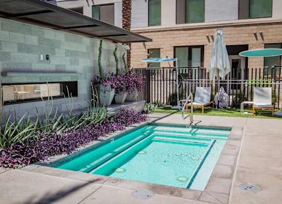 Trovita Rio Apartments in Tempe, Arizona Hot Tub