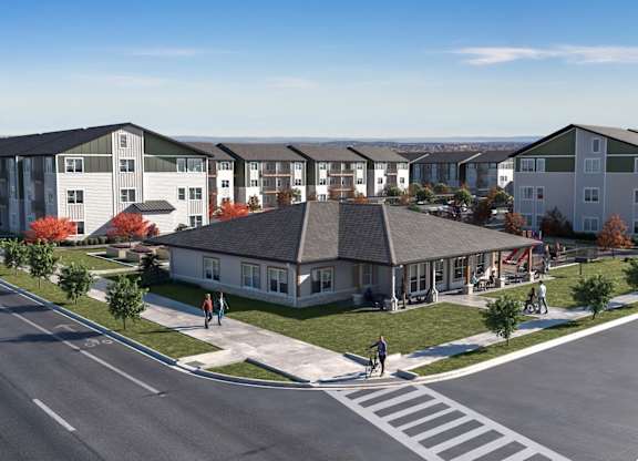 Exterior Rendering  at Union at Pacific Highway, Corvallis, OR, 97333