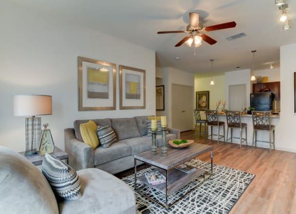 Volar Apartments Model Living Room