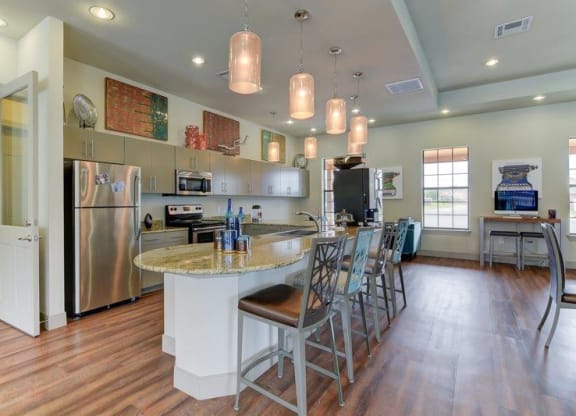 Volar Apartments Clubhouse Kitchen