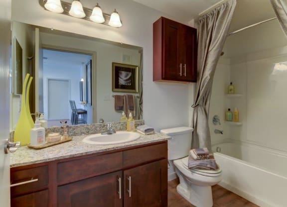 Volar Apartments Model Bathroom