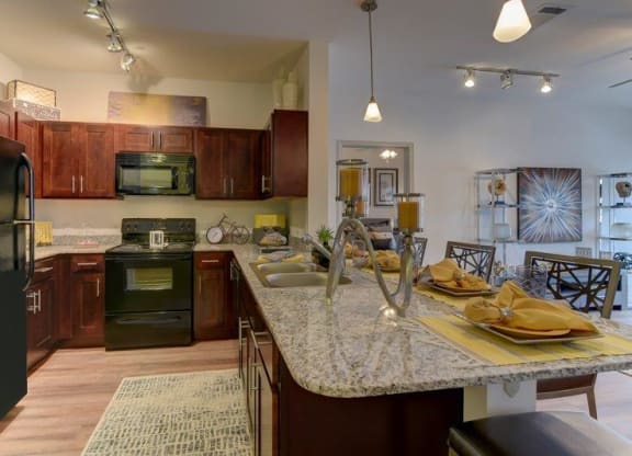 Volar Apartments Model Kitchen