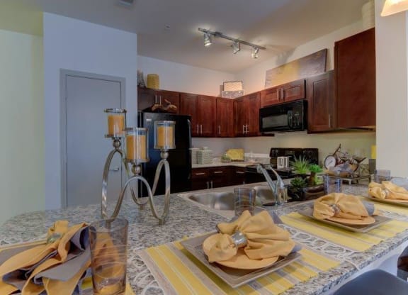 Volar Apartments Model Kitchen