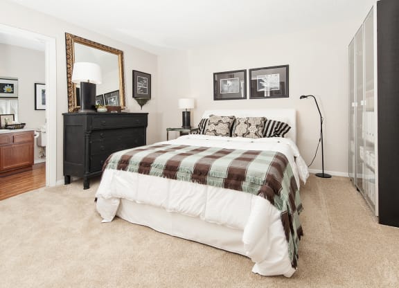 Walton Crossing Apartments Model Bedroom