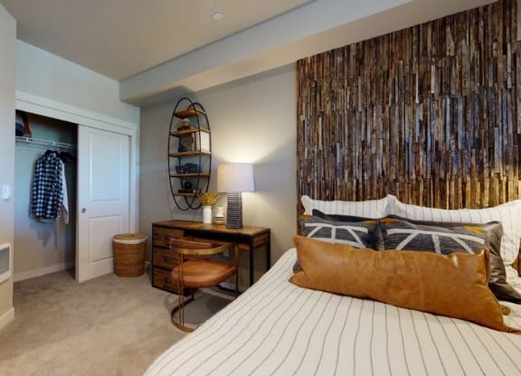 West End District Model Bedroom
