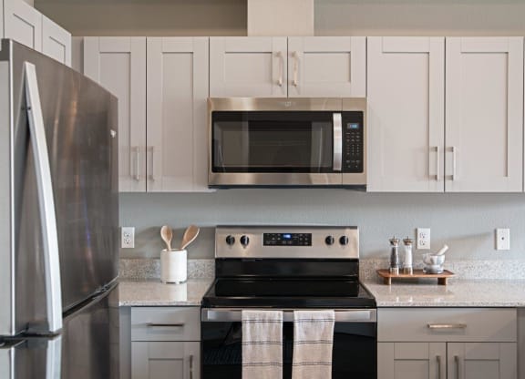 West End District Apartments in Beaverton, Oregon Model Kitchen