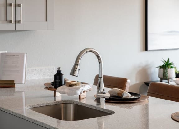 West End District Apartments in Beaverton, Oregon Model Kitchen