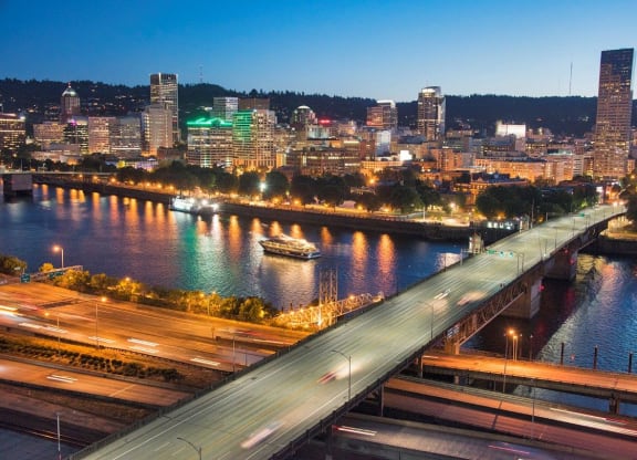 City of Portland, OR and Bridge Over Water