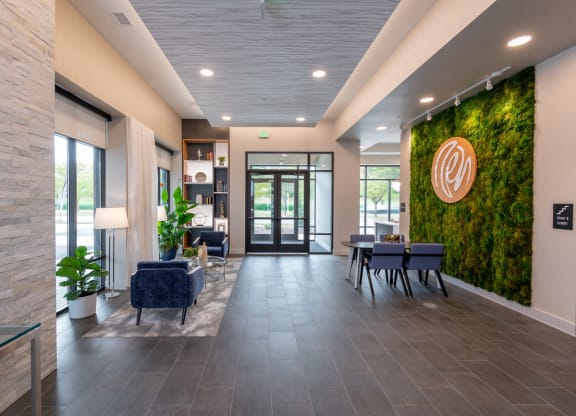 Zen Apartments Lobby with Seating