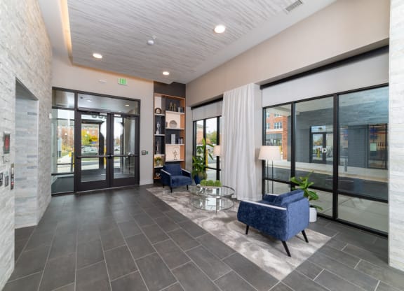 Zen Apartments Lobby and Elevators