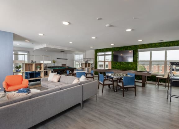 Zen Apartments Clubhouse with Games