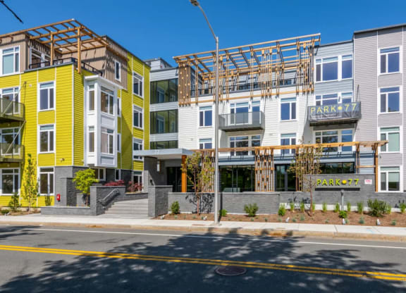Property Exterior at Park77 Apartments, Cambridge, Massachusetts, 02138