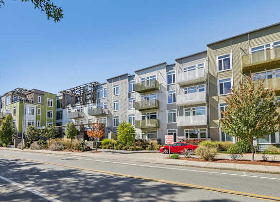 Street view at Park77 Apartments, Cambridge, MA, 02138