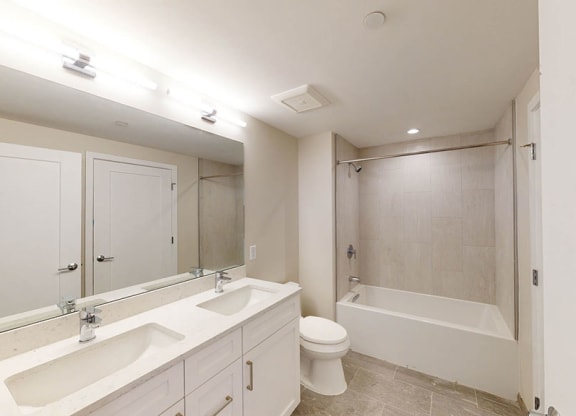 Sparkling Bathroom at Saint James Place, Cambridge, MA 02140