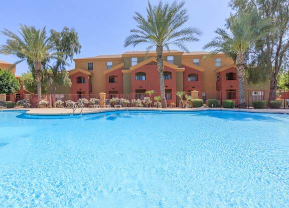 Shimmering Pool at San Lucas Apartments, Tolleson, AZ, 85353