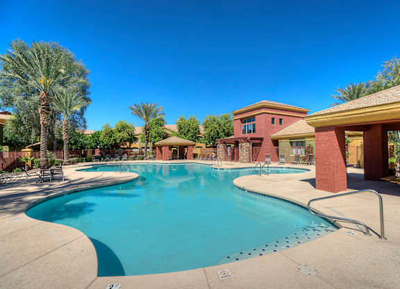 Pool at San Lucas Apartments, Tolleson, AZ, 85353