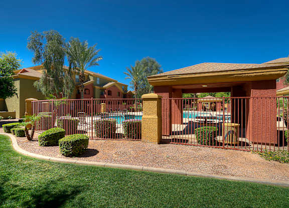 Picnic Area at San Lucas Apartments, Tolleson, Arizona