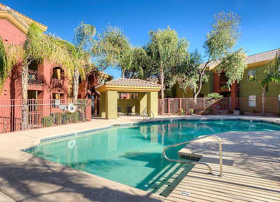 Glimmering Pool at San Miguel Apartments, Mesa, AZ 85212