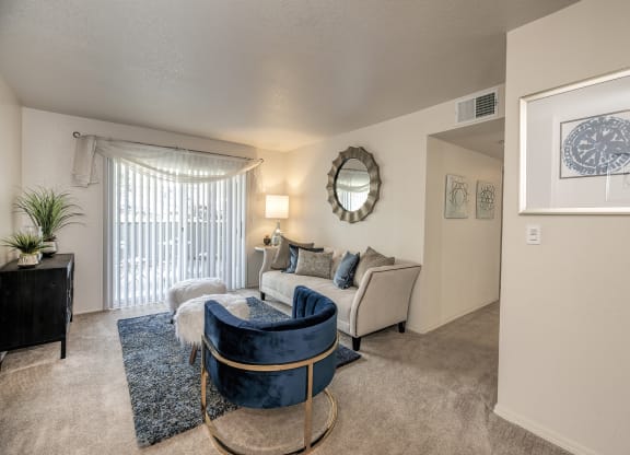 Phase 2 Model Living Room Hallway at Autumn Oaks Apartments, California, 95678