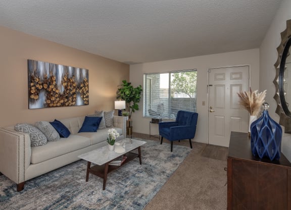 Canterbury Downs model living room entry, Roseville, CA, 95678
