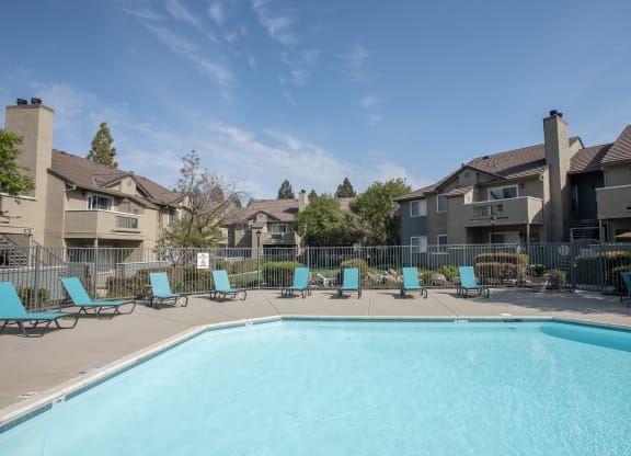 Canterbury Downs swimming pool deck, Roseville, CA, 95678