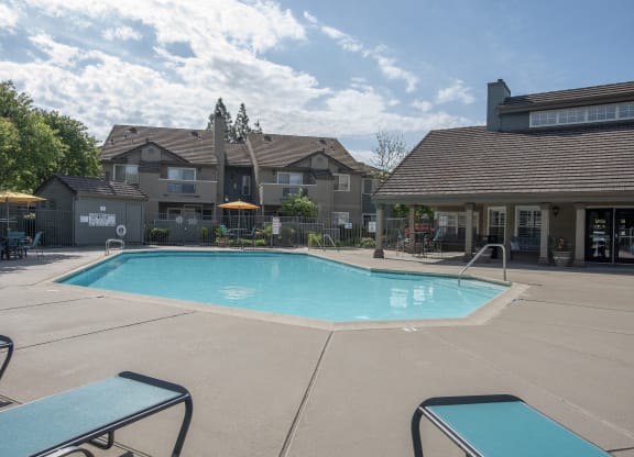 Canterbury Downs swimming pool and furniture, Roseville, CA, 95678