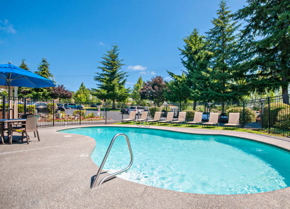 Outdoor Pool at Chambers Creek Estates, University Place