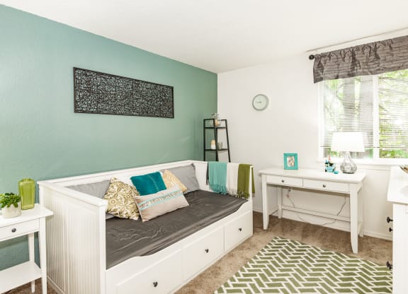 Bedroom at Clackamas Trails Apartments, OR 97222