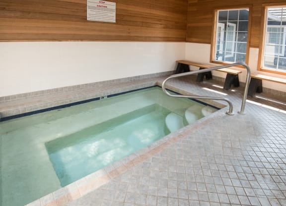 Indoor Spa at Clackamas Trails Apartments, Oregon