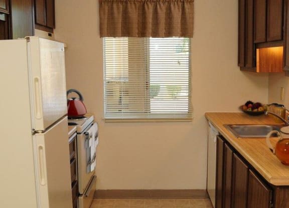 Cornell Woods Apartment Original Kitchen