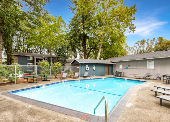 Cornell Woods seasonal swimming pool, Portland, OR, 97229