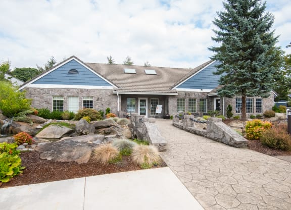 Creekside Village Clubhouse Bridge Entry