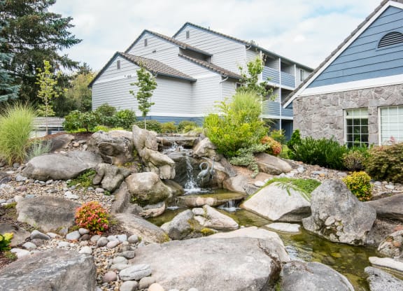 Creekside Village Clubhouse Fountain