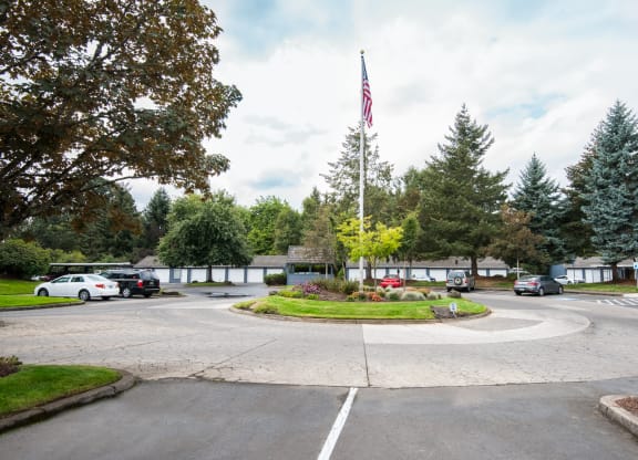 Creekside Village Entry Round About