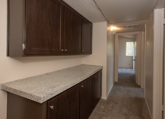 3x2 vacant hallway storage at Delta Pointe Apartments, California, 95833