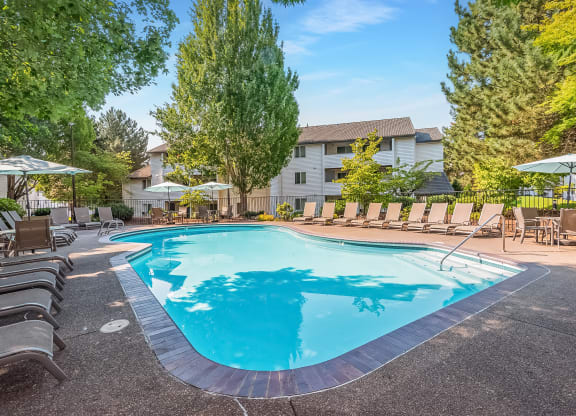 Elmonica Court seasonal swimming pool deck, Beaverton, OR , 97006