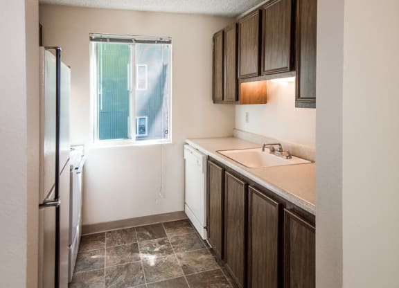 Garden Glen Vacant Apartment Kitchen & Window