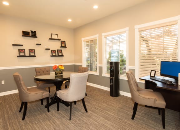 clubhouse business computer at Hathaway Court Apartments, OR 97070