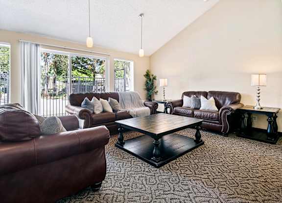 Hunt Club clubhouse lounge seating
