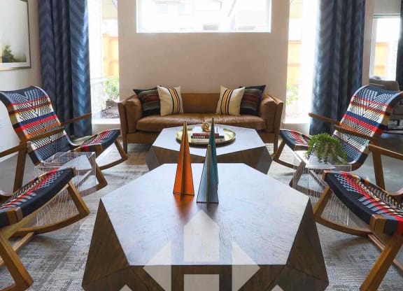 Heather Lodge Resident Lounge Seating Area