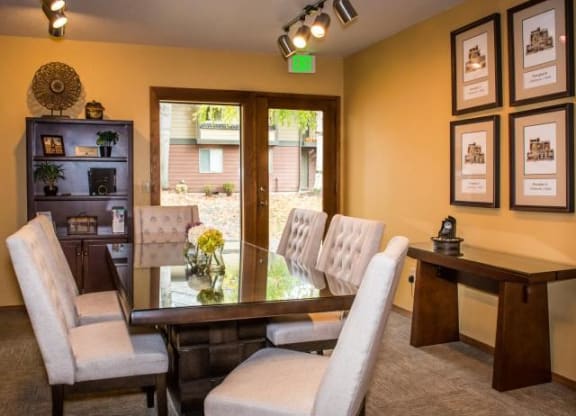 King's Court Conference Room at King;s Court Apartments in Beaverton, OR