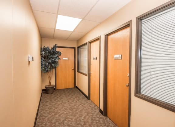 Lewis and Clark Building Offices Hallway
