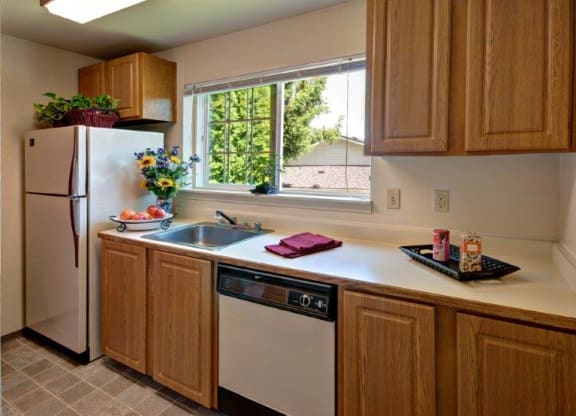 Maple Pointe Non Upgraded Kitchen
