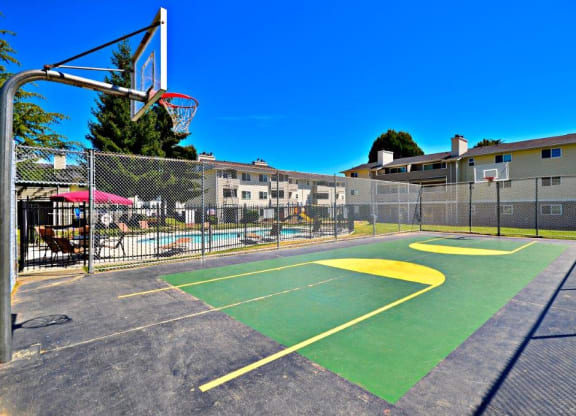 Maple Pointe Basketball Court