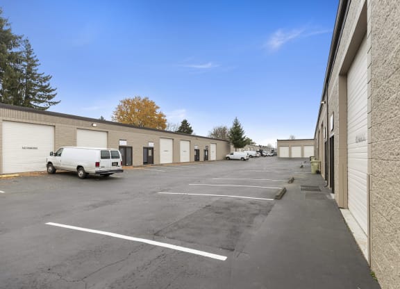 Park 219 Business Park Exterior Roll Up Doors Parking